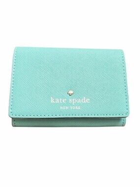 Kate Spade Green Mikas Pond Christine Card Wallet